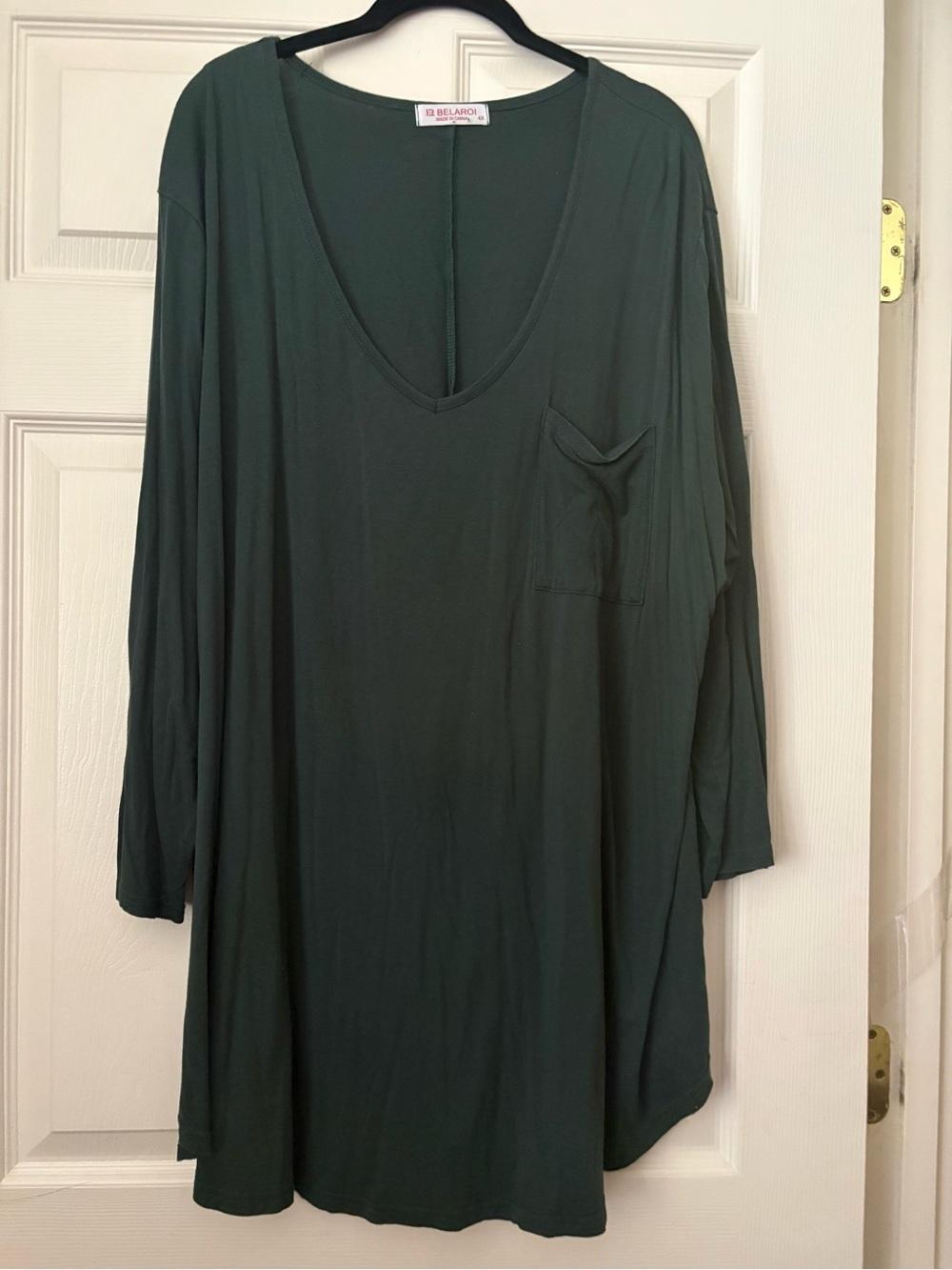 Larace/Belaroi Long sleeved dark green tunic 4X (sold out color)